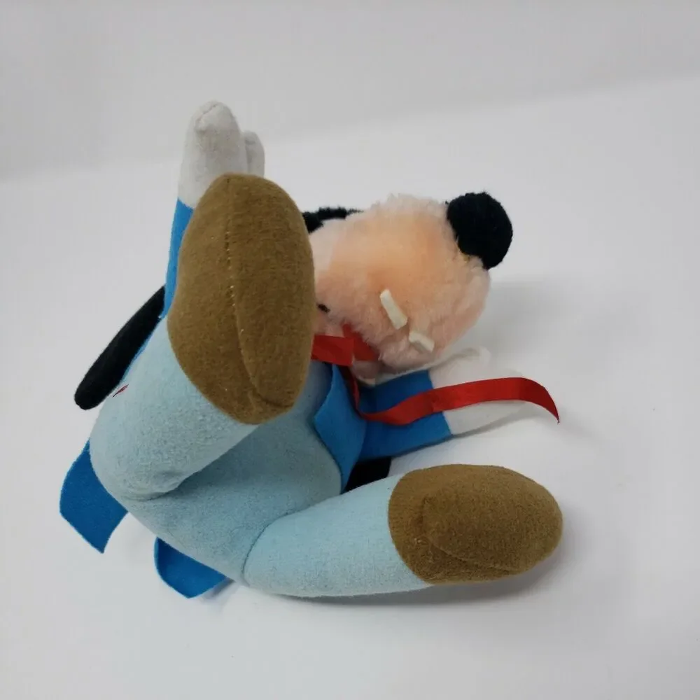 Disney Mickey's Christmas Carol GOOFY Jacob Marley's Ghost Plush Vintage